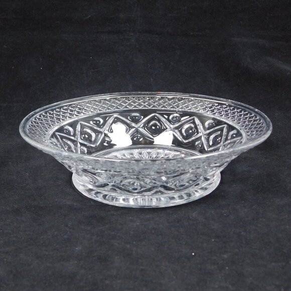 2 Imperial Glass Cape Cod Clear Flared Bowl 6.75" Pressed Cereal Soup Serving - Picture 7 of 12